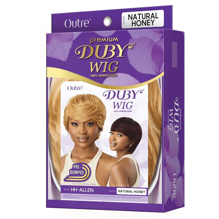 Outre Premium Duby Wig – HH - Allen | 100% Human Hair, Pre - Bumped, Full Cap - Beauty Exchange Beauty Supply