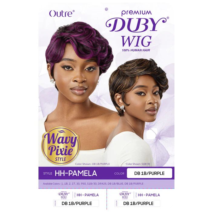 Outre Premium Duby Wig - HH Pamela | 100% Human Hair, Full Wig, Sleek Style - Beauty Exchange Beauty Supply