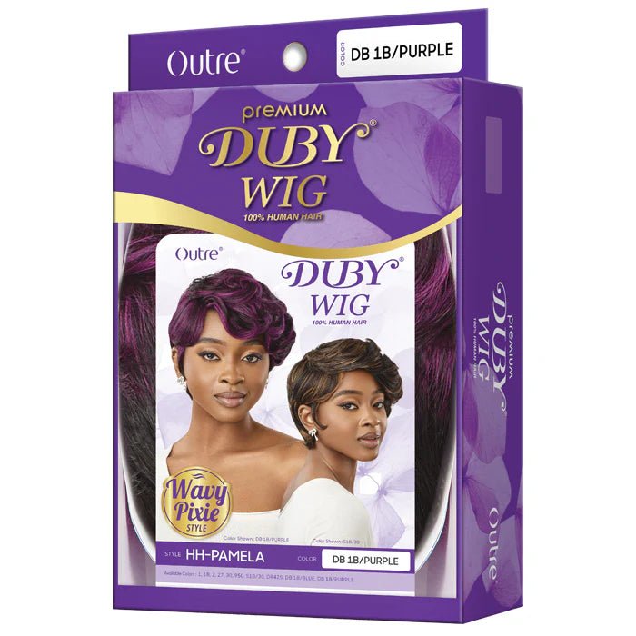 Outre Premium Duby Wig - HH Pamela | 100% Human Hair, Full Wig, Sleek Style - Beauty Exchange Beauty Supply