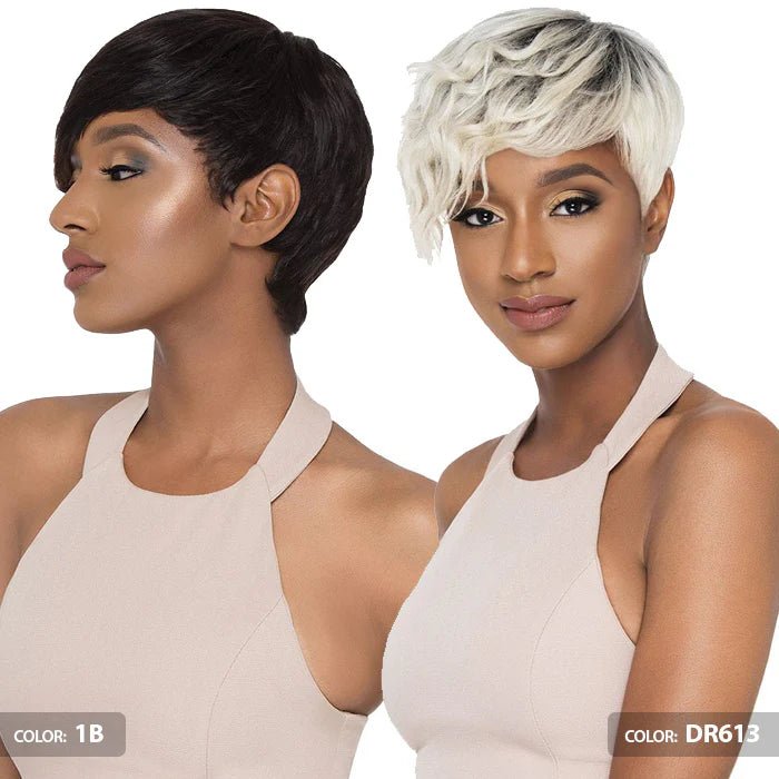 Outre Premium Duby Wig – Pixie Edge | 100% Human Hair, Pre - Bumped Pixie Cut - Beauty Exchange Beauty Supply