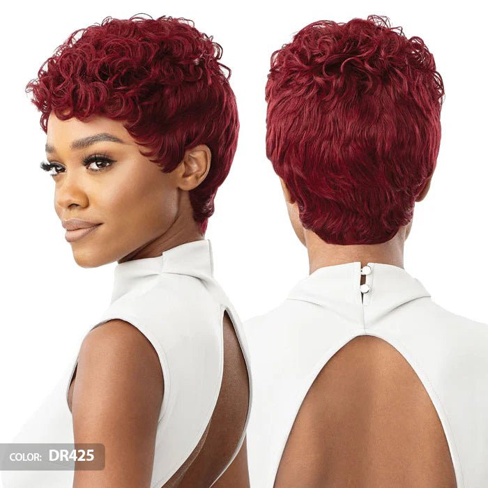 Outre Premium Duby Wig – Raven | 100% Human Hair, Clipper Cut, No Lace | Available in Natural & Fashion Colors - Beauty Exchange Beauty Supply