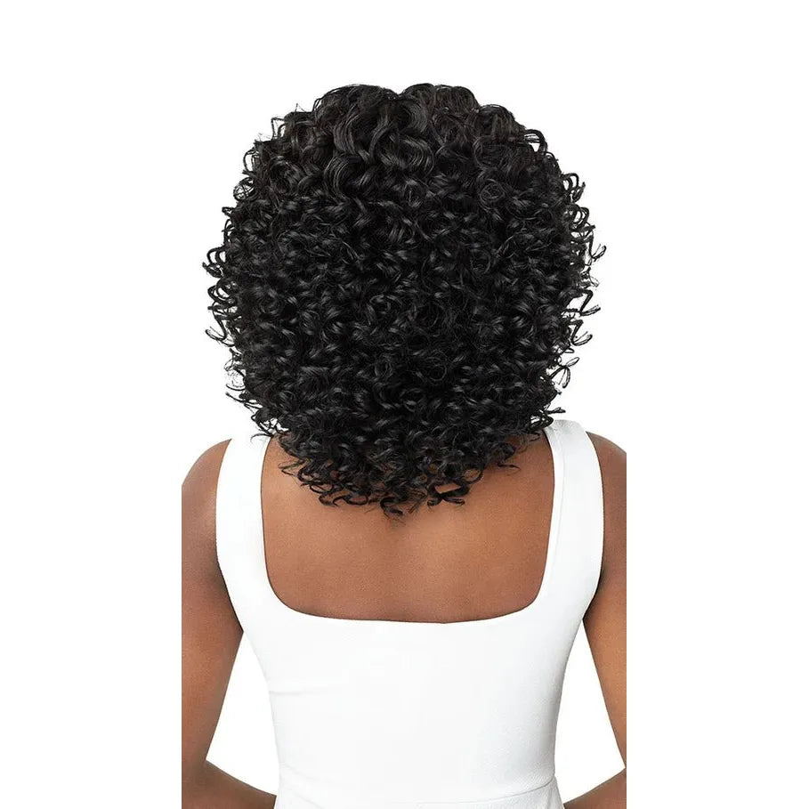 Outre Premium Purple Pack – Bounce Curl Long | Soft Spiral Curls for Crochet, Quick Weave & Ponytails | Lightweight & Hot Water Set Ready - Beauty Exchange Beauty Supply