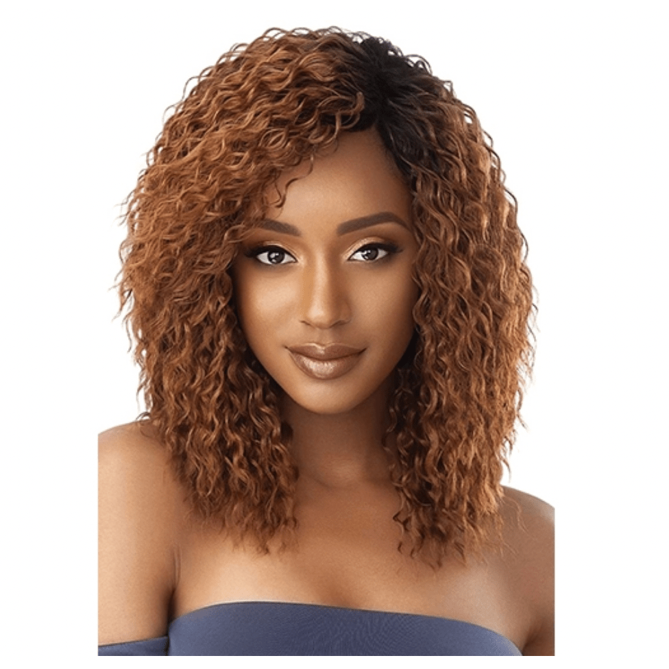 Outre Premium Purple Pack – French Curl | Silky Crochet Braid Hair | Hot Water Set Ready | Lightweight & Easy to Style - Beauty Exchange Beauty Supply