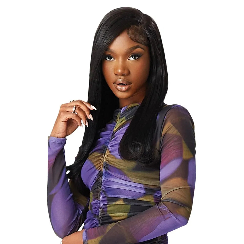 Outre Premium Purple Pack Yaki Human Hair – 10" Soft, Silky Texture with Natural Volume & Vibrant Color Options – Perfect for Chic Short Styles - Beauty Exchange Beauty Supply