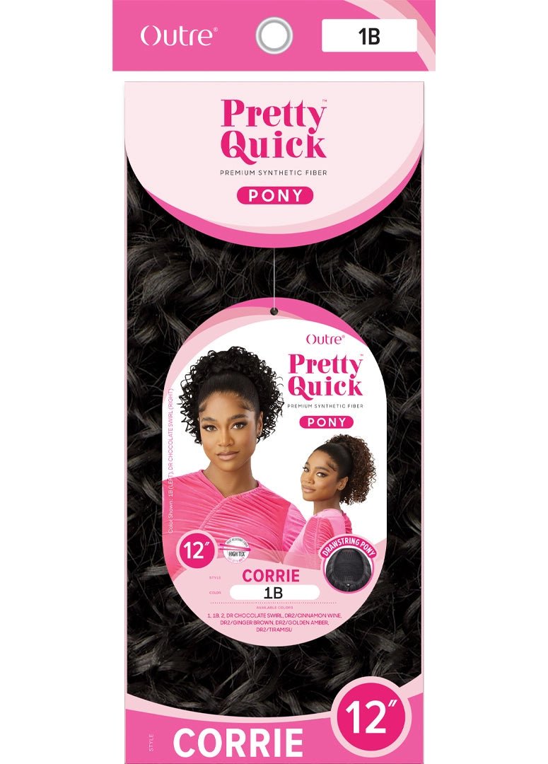 Outre Pretty Quick Drawstring Ponytail – Corrie - Beauty Exchange Beauty Supply