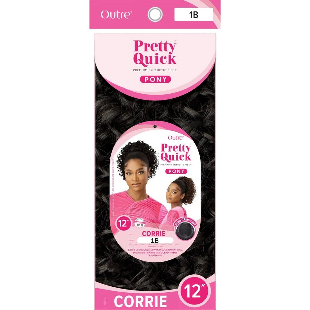 Outre Pretty Quick Drawstring Ponytail – Corrie - Beauty Exchange Beauty Supply