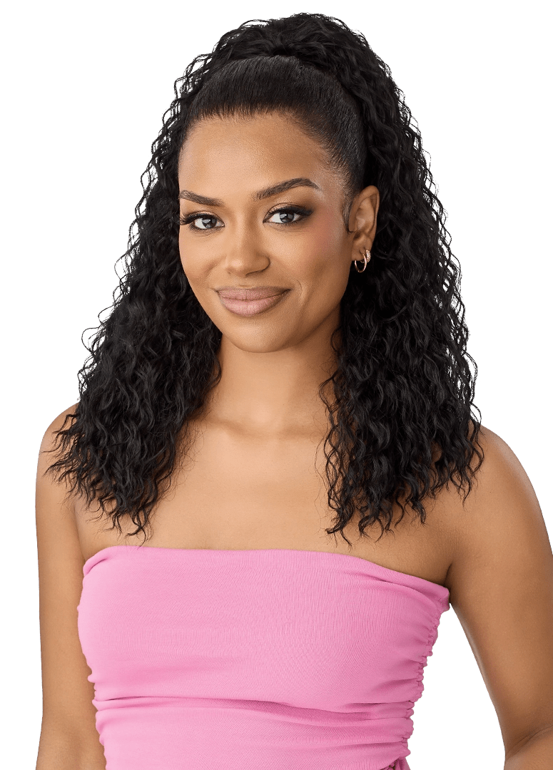 Outre Pretty Quick Drawstring Ponytail – Nay - Beauty Exchange Beauty Supply