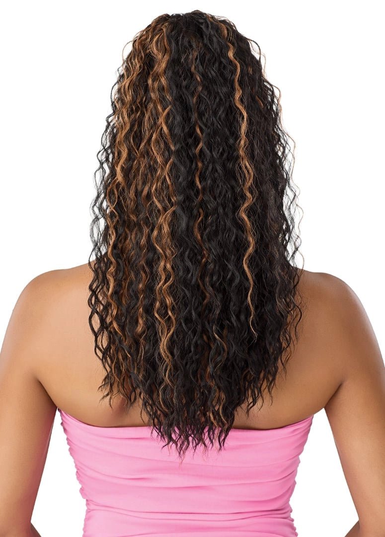 Outre Pretty Quick Drawstring Ponytail – Nay - Beauty Exchange Beauty Supply