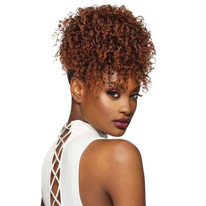 Outre Pretty Quick Pineapple Ponytail – CUTIE | Fluffy Curls, Natural Volume | Quick, Cute & Curly - Beauty Exchange Beauty Supply