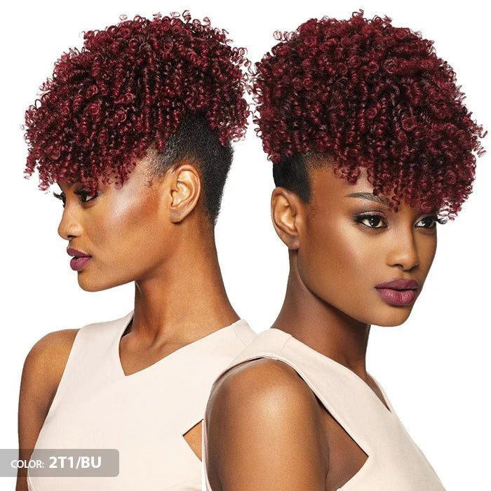 Outre Pretty Quick Pineapple Ponytail – HOTTIE | Big, Bold Curls with Natural Texture | Voluminous & Easy to Wear - Beauty Exchange Beauty Supply