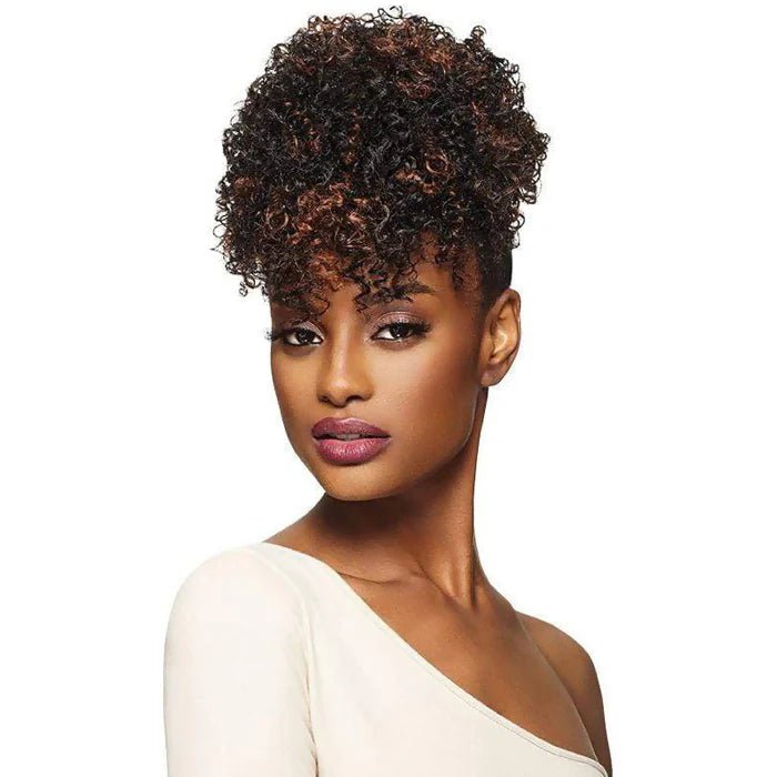 Outre Pretty Quick Pineapple Ponytail – SWEETIE | Soft, Fluffy Curls for Quick Updos | Easy, Everyday Slay - Beauty Exchange Beauty Supply