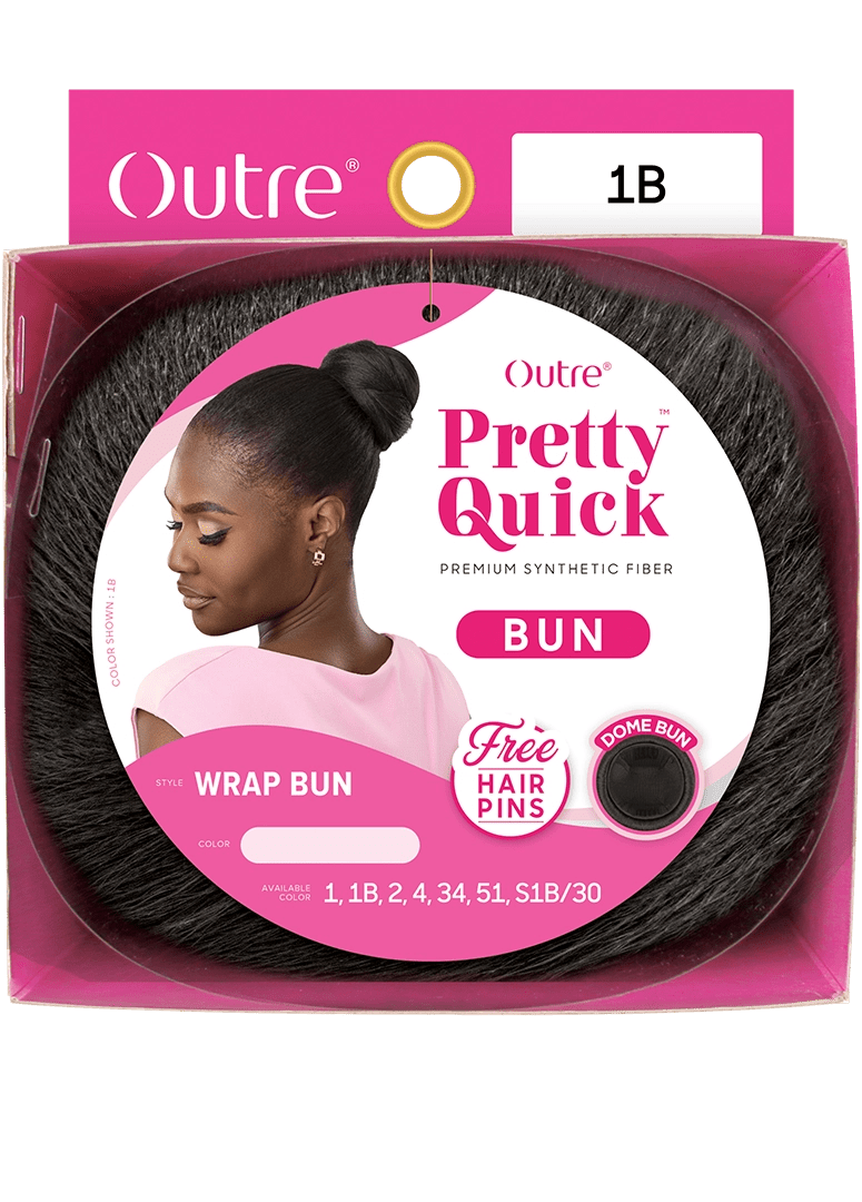 Outre Pretty Quick Synthetic Bun - Wrap Bun - Beauty Exchange Beauty Supply