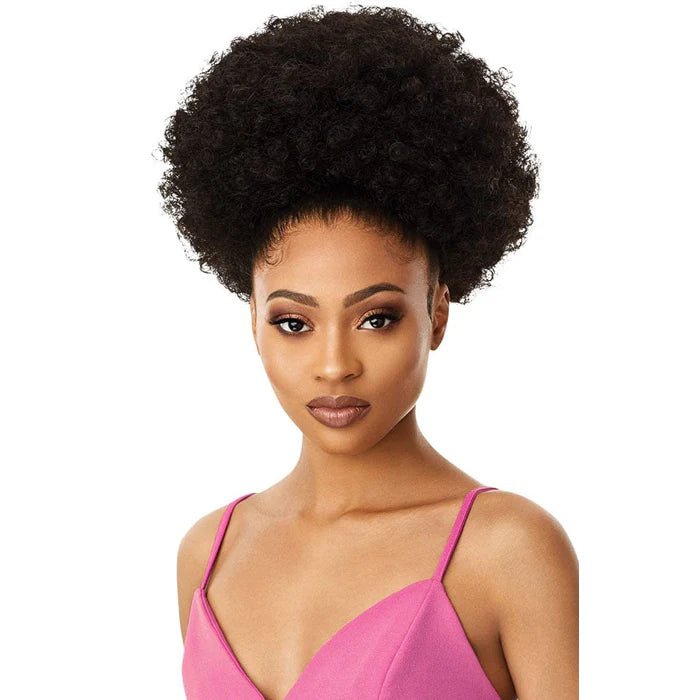 Outre Pretty Quick Wrap Ponytail – AFRO LARGE | Bold, Fluffy Texture with Easy Wrap Finish | Big Hair, Fast Style - Beauty Exchange Beauty Supply