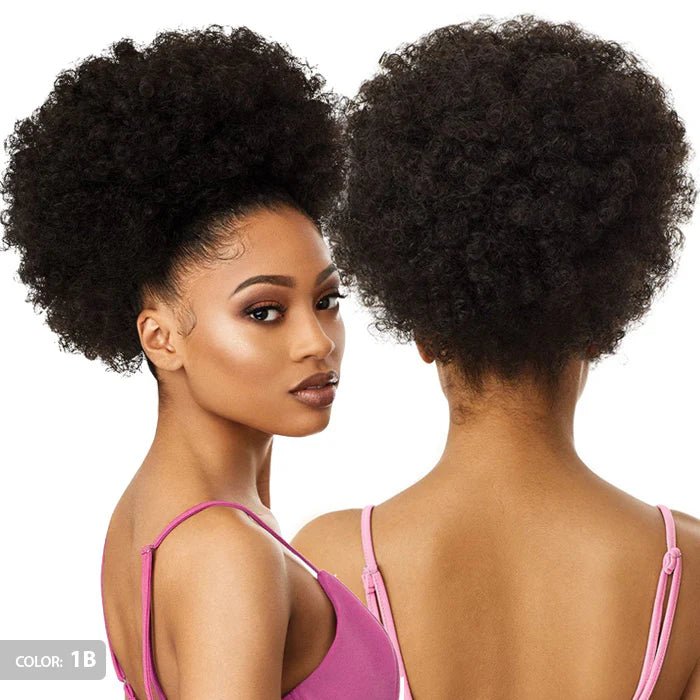 Outre Pretty Quick Wrap Ponytail – AFRO LARGE | Bold, Fluffy Texture with Easy Wrap Finish | Big Hair, Fast Style - Beauty Exchange Beauty Supply