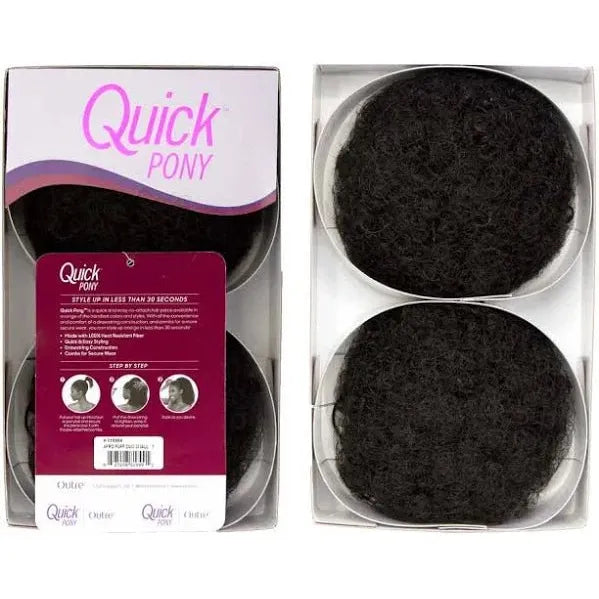 Outre Quick Pony – Afro Puff Duo - Beauty Exchange Beauty Supply