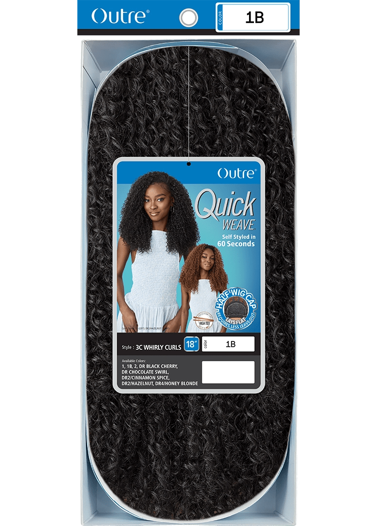 Outre Quick Weave Half Wig – 3C Whirly Curls - Beauty Exchange Beauty Supply