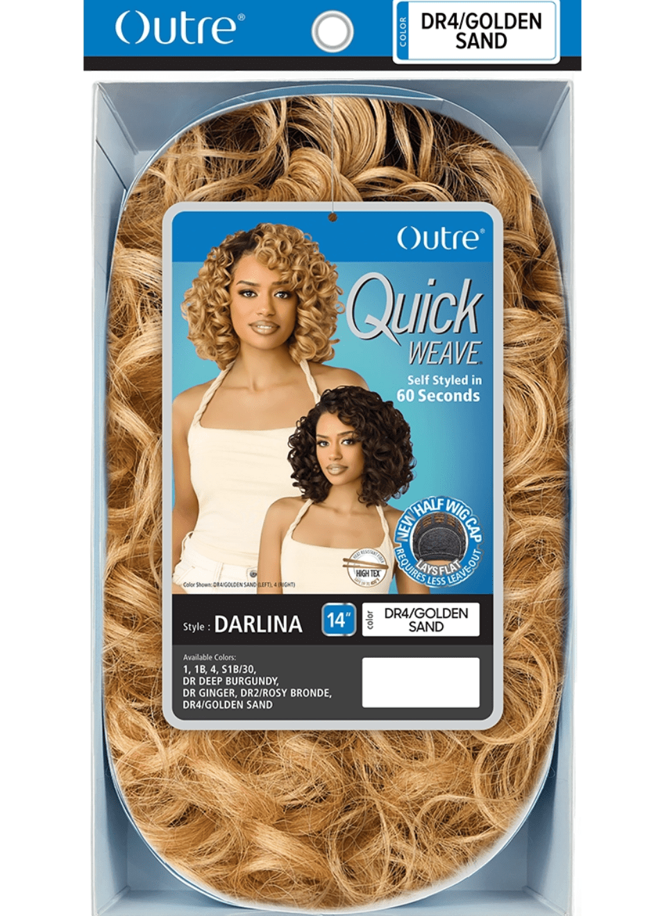 Outre Quick Weave Synthetic Half Wig - Darlina - Beauty Exchange Beauty Supply