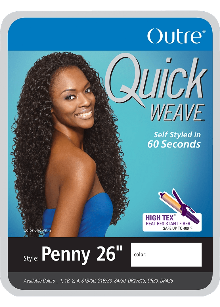Outre Quick Weave Synthetic Half Wig – Penny - Beauty Exchange Beauty Supply