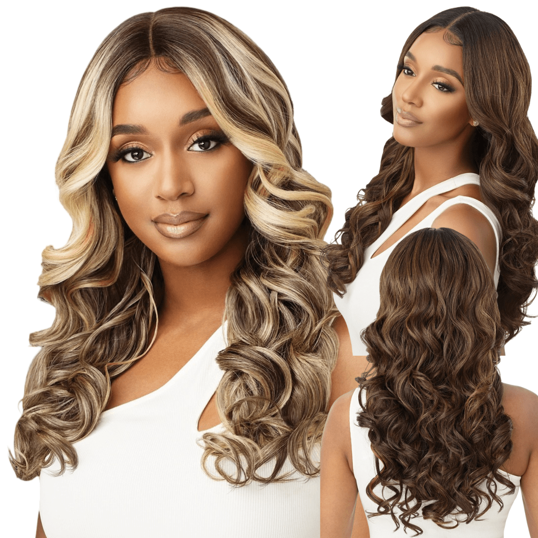 Outre SleekLay Part Synthetic Lace Front Wig - Geovanna 22" - Beauty Exchange Beauty Supply
