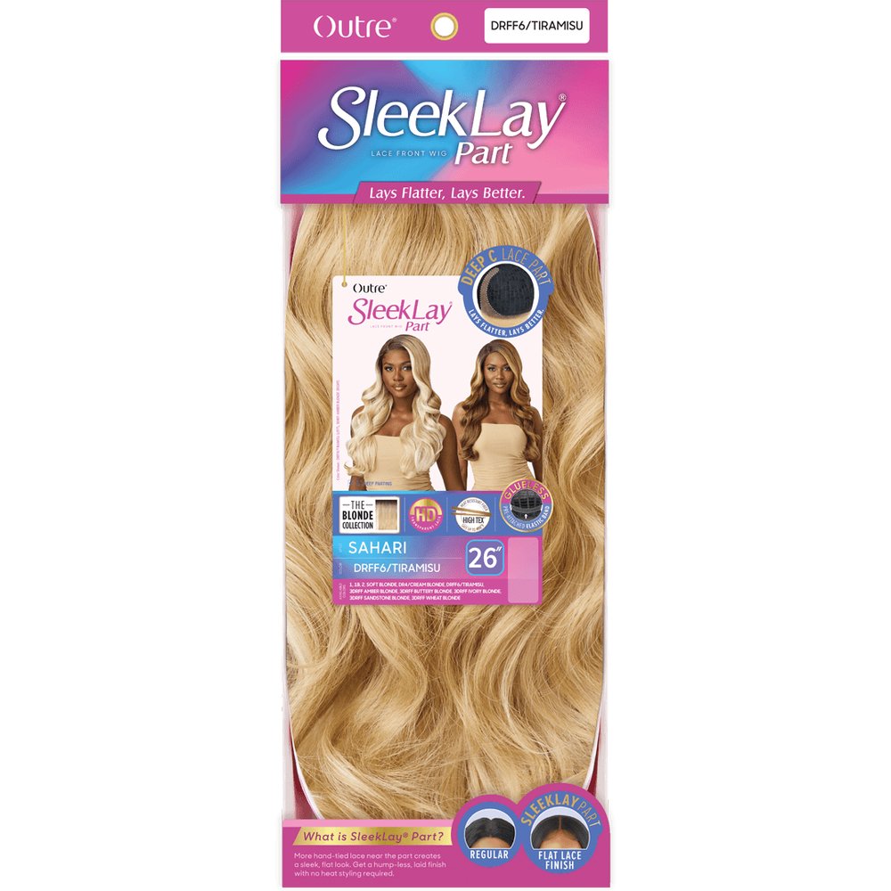 Outre SleekLay Synthetic HD Lace Part Wig - Sahari - Beauty Exchange Beauty Supply