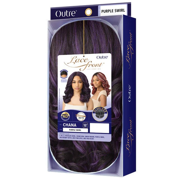 Outre Synthetic HD Lace Lace Front Wig - Chana 18” - Beauty Exchange Beauty Supply