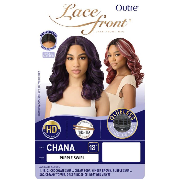 Outre Synthetic HD Lace Lace Front Wig - Chana 18” - Beauty Exchange Beauty Supply