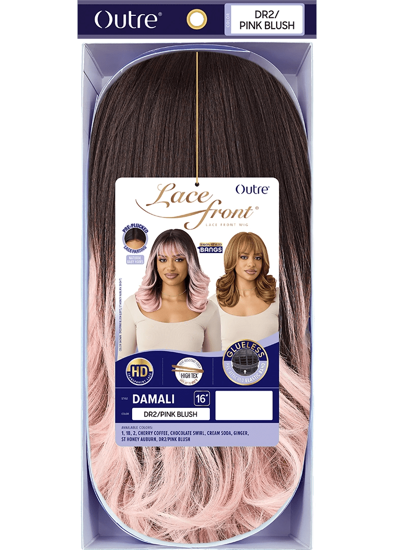 Outre Synthetic Lace Front Wig โ Damali 16" - Beauty Exchange Beauty Supply