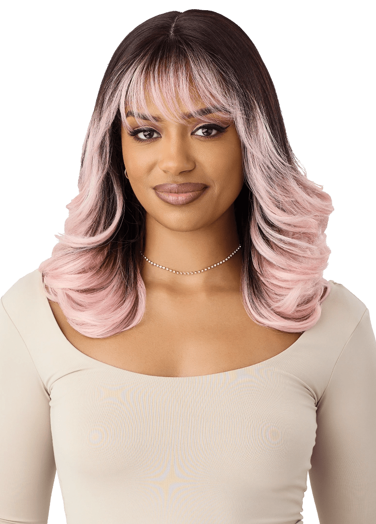 Outre Synthetic Lace Front Wig – Damali 16" - Beauty Exchange Beauty Supply