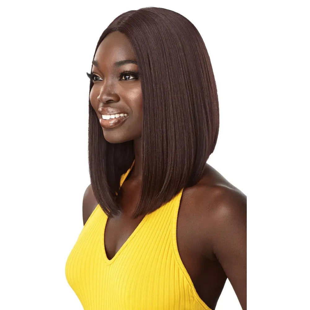 Outre The Daily Wig – Premium Synthetic Hand - Tied Lace Part Wig "Malia" | Natural - Looking Everyday Slay - Beauty Exchange Beauty Supply