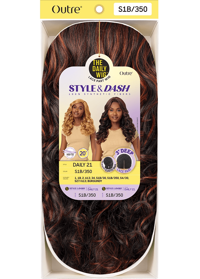 Outre The Daily Wig Synthetic Lace Part Wig - Daily 21 - Beauty Exchange Beauty Supply