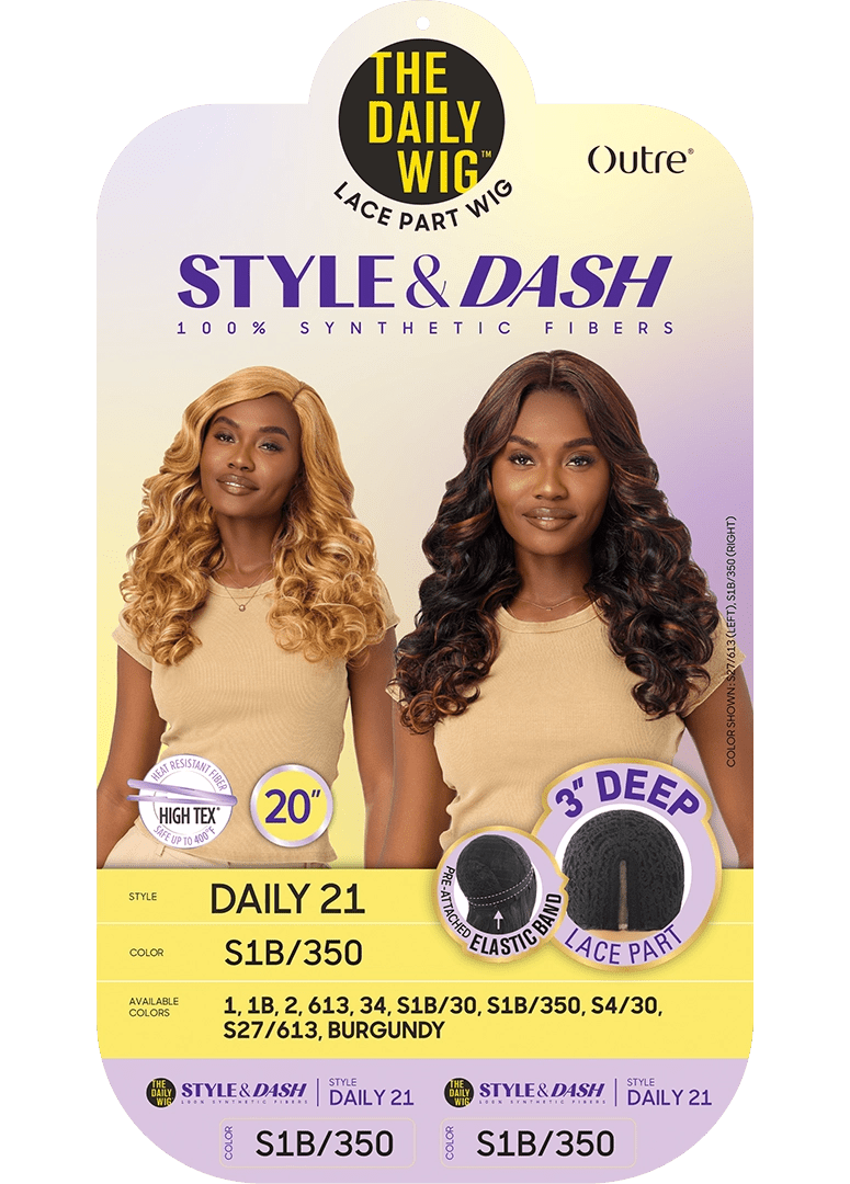 Outre The Daily Wig Synthetic Lace Part Wig - Daily 21 - Beauty Exchange Beauty Supply