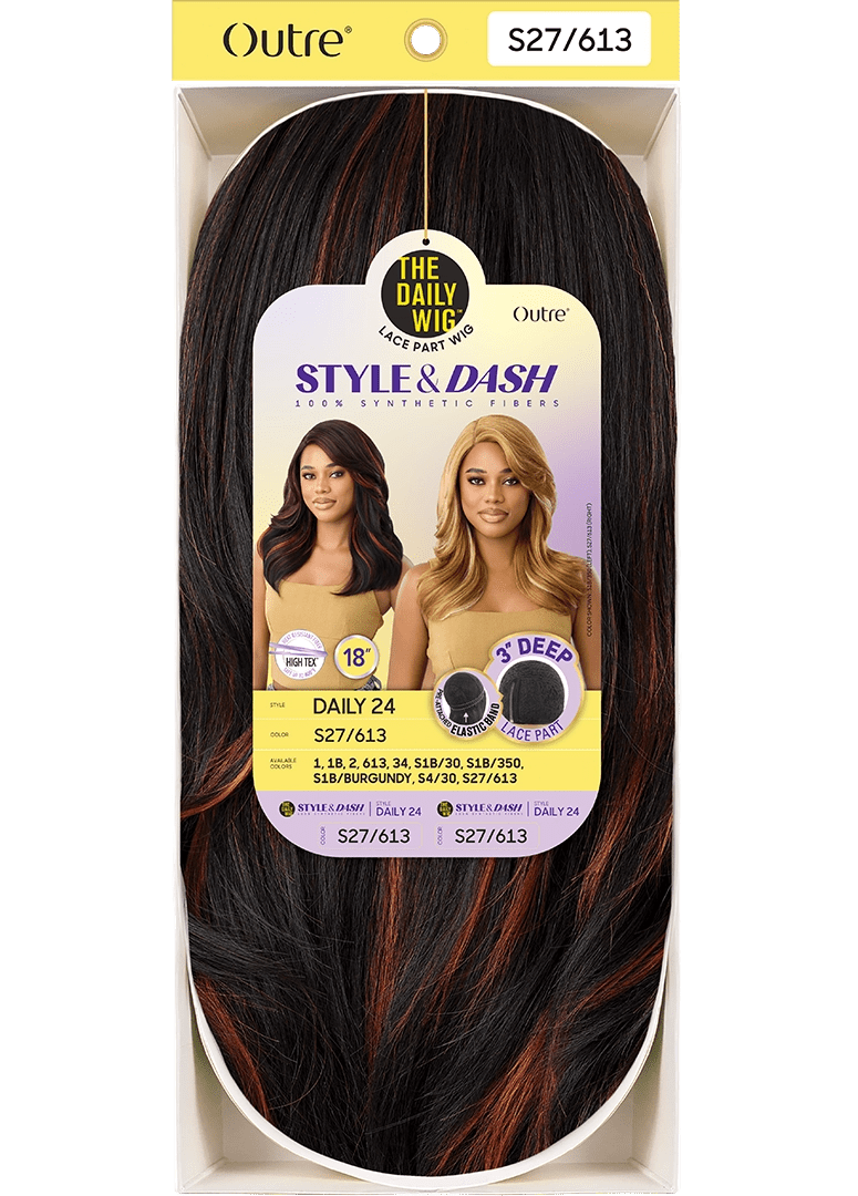 Outre The Daily Wig Synthetic Lace Part Wig โ Daily 24 - Beauty Exchange Beauty Supply