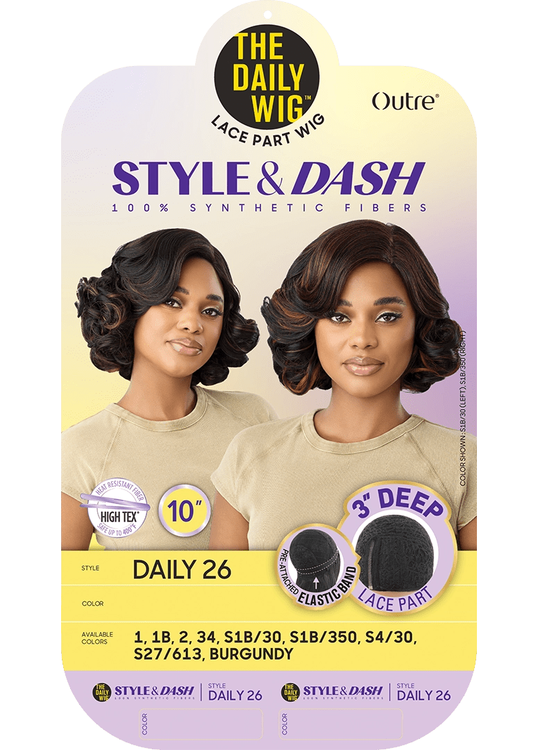 Outre The Daily Wig Synthetic Lace Part Wig – Daily 26 - Beauty Exchange Beauty Supply
