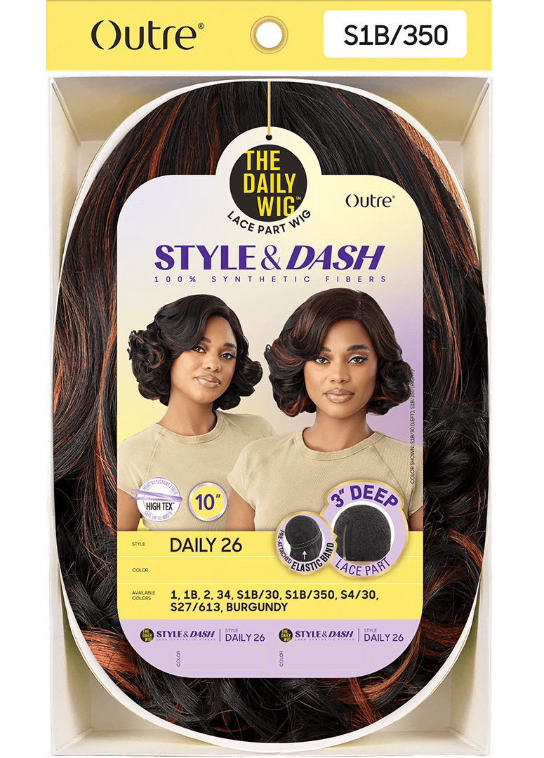 Outre The Daily Wig Synthetic Lace Part Wig – Daily 26 - Beauty Exchange Beauty Supply