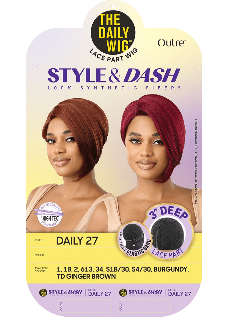 Outre The Daily Wig Synthetic Lace Part Wig – Daily 27 - Beauty Exchange Beauty Supply