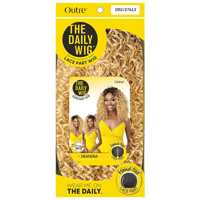 Outre The Daily Wig – Synthetic Lace Part Wig “Deandra” | Soft, Natural Layers with Glueless Comfort - Beauty Exchange Beauty Supply