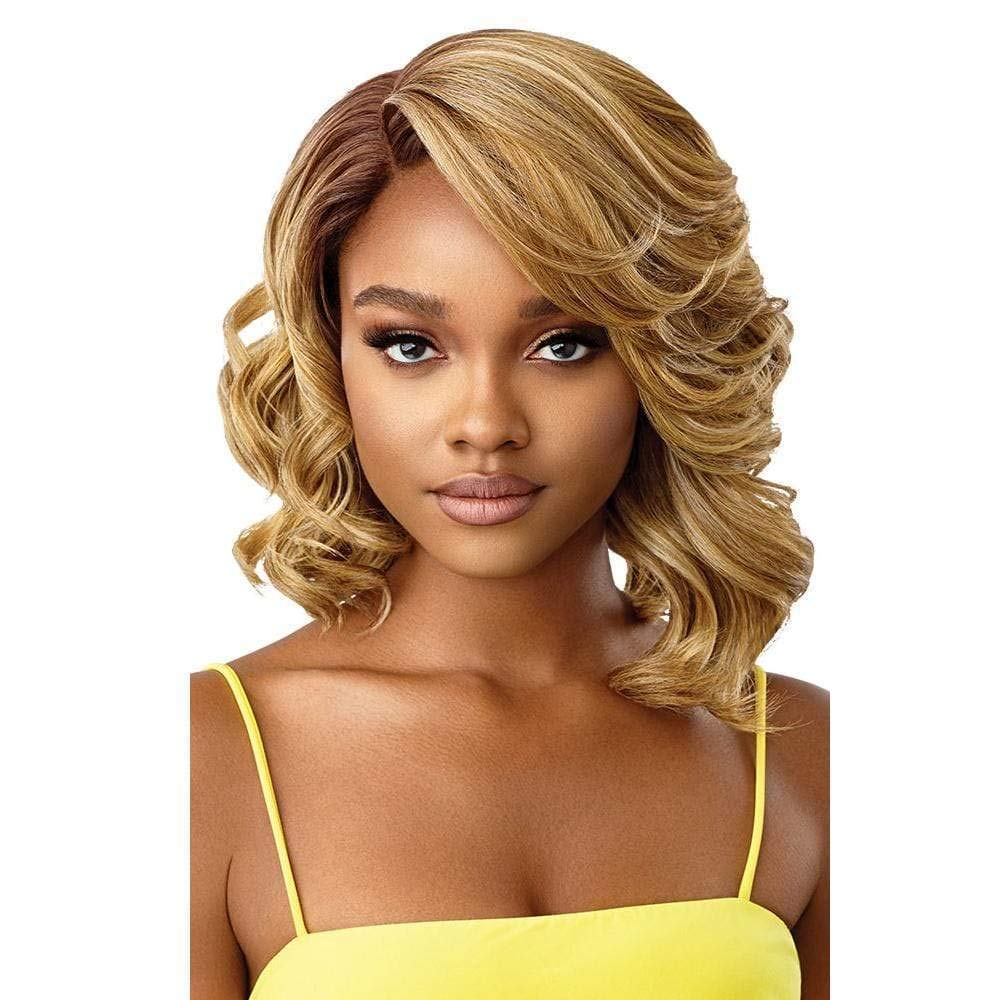 Outre The Daily Wig – Synthetic Lace Part Wig “Delania” | Natural - Looking Layers with Glueless Everyday Wear - Beauty Exchange Beauty Supply