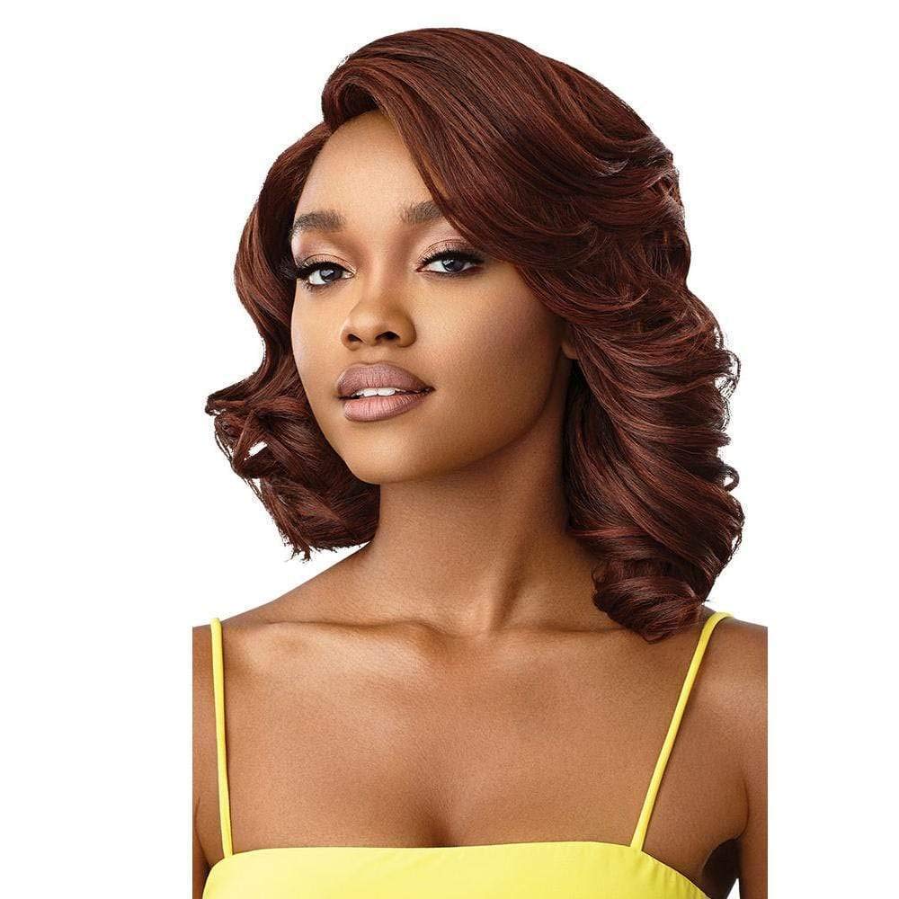 Outre The Daily Wig – Synthetic Lace Part Wig “Delania” | Natural - Looking Layers with Glueless Everyday Wear - Beauty Exchange Beauty Supply