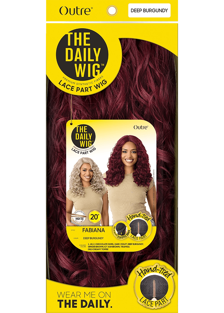 Outre The Daily Wig Synthetic Lace Part Wig โ Fabiana - Beauty Exchange Beauty Supply