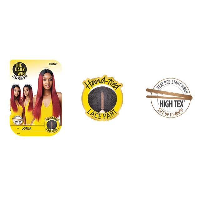 Outre The Daily Wig – Synthetic Lace Part Wig “Jorja” | Effortless Everyday Style with Natural Lace Part - Beauty Exchange Beauty Supply
