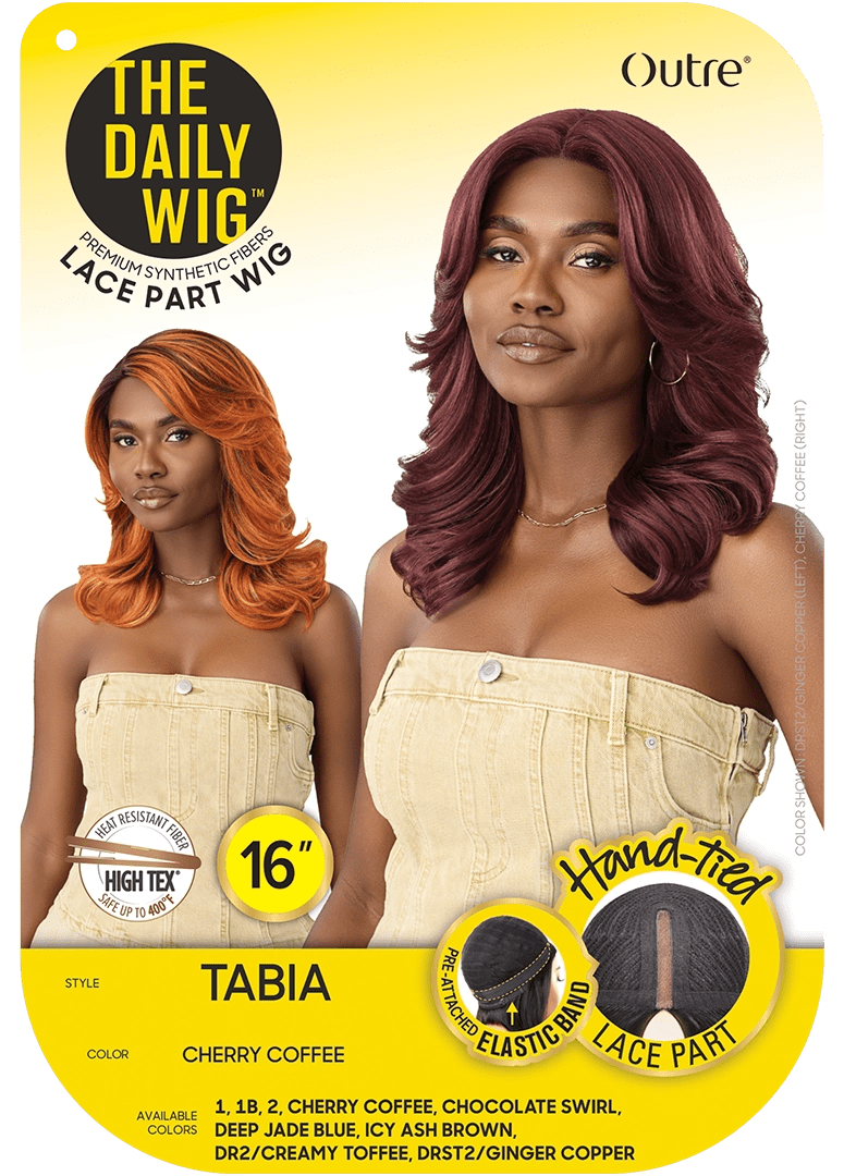 Outre The Daily Wig Synthetic Lace Part Wig – Tabia - Beauty Exchange Beauty Supply