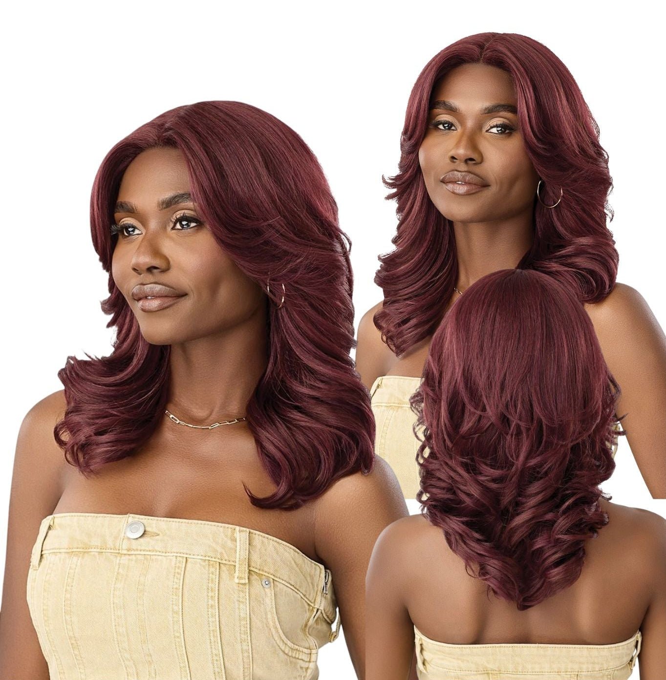 Outre The Daily Wig Synthetic Lace Part Wig – Tabia - Beauty Exchange Beauty Supply