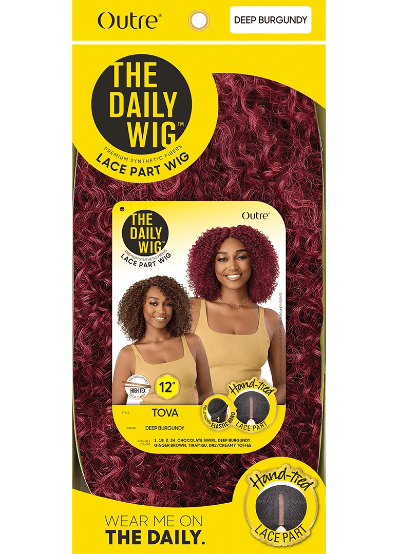 Outre The Daily Wig Synthetic Lace Part Wig – Tova - Beauty Exchange Beauty Supply