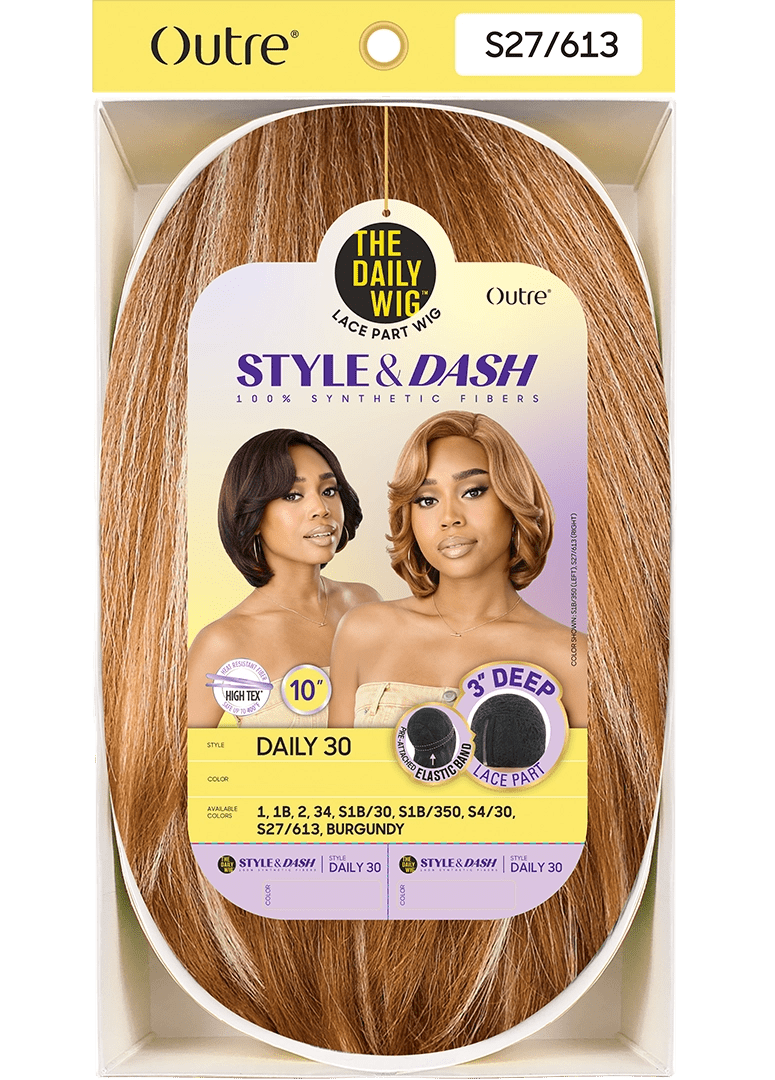 Outre The Daily Wig Synthetic Style & Dash Wig - Daily 30 - Beauty Exchange Beauty Supply