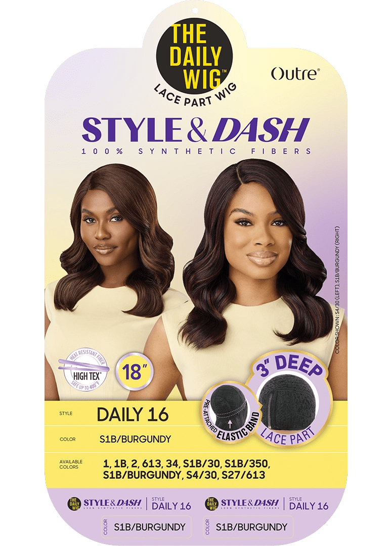 Outre The Daily Wig Synthetic Wig - Daily 16 - Beauty Exchange Beauty Supply