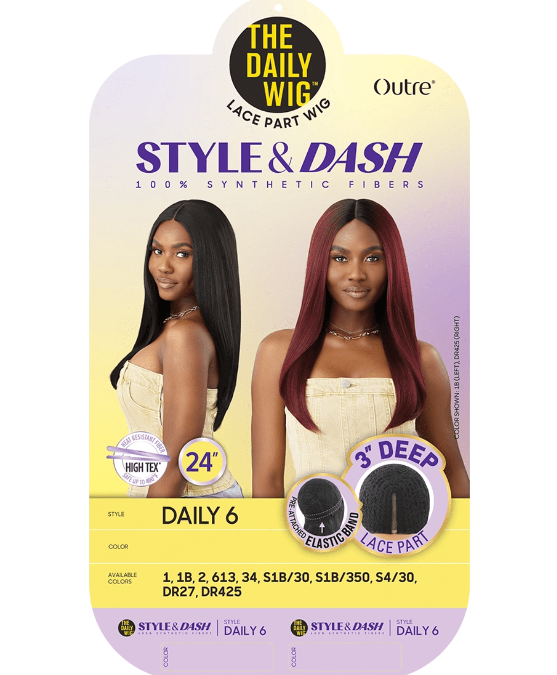 Outre The Daily Wig Synthetic Wig - Daily 6 - Beauty Exchange Beauty Supply