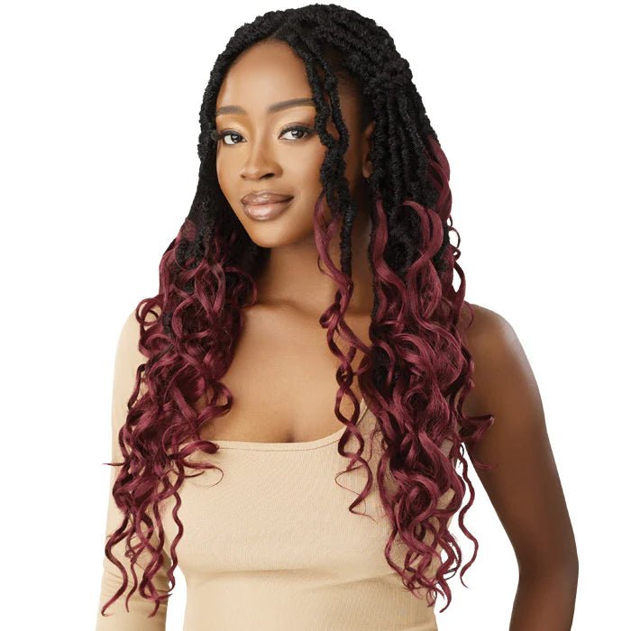 Outre Twisted Up Boho Tropical Bouncy Locs Synthetic Crochet Hair 20" - Beauty Exchange Beauty Supply