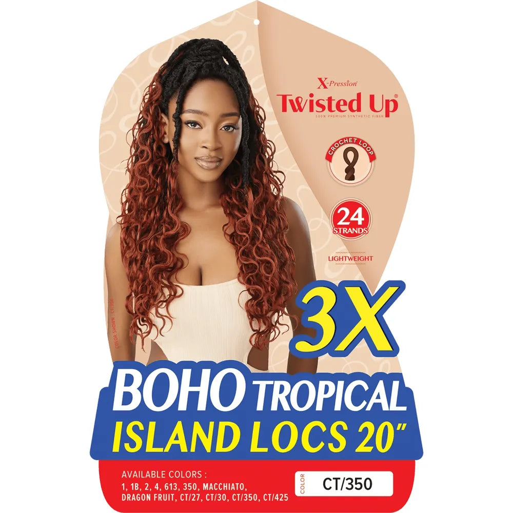 Outre Twisted Up – Boho Tropical Island Locs 20" - Beauty Exchange Beauty Supply