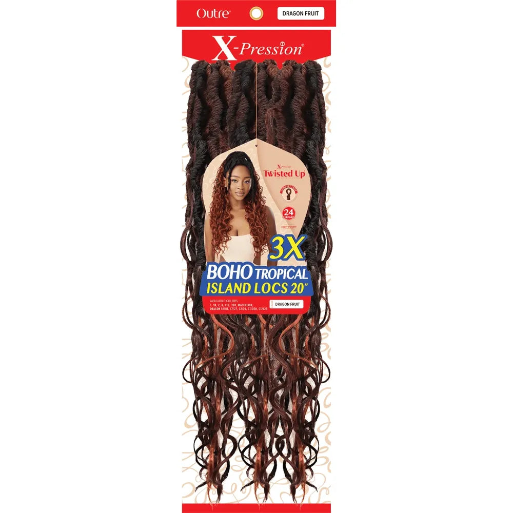 Outre Twisted Up – Boho Tropical Island Locs 20" - Beauty Exchange Beauty Supply