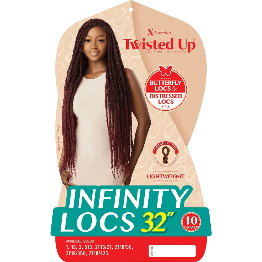 Outre Twisted Up Infinity Locs Synthetic Crochet Hair - 32" - Beauty Exchange Beauty Supply